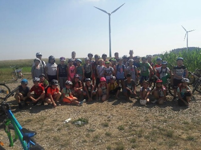 Fahrradausflug der 4. Klassenstufe
